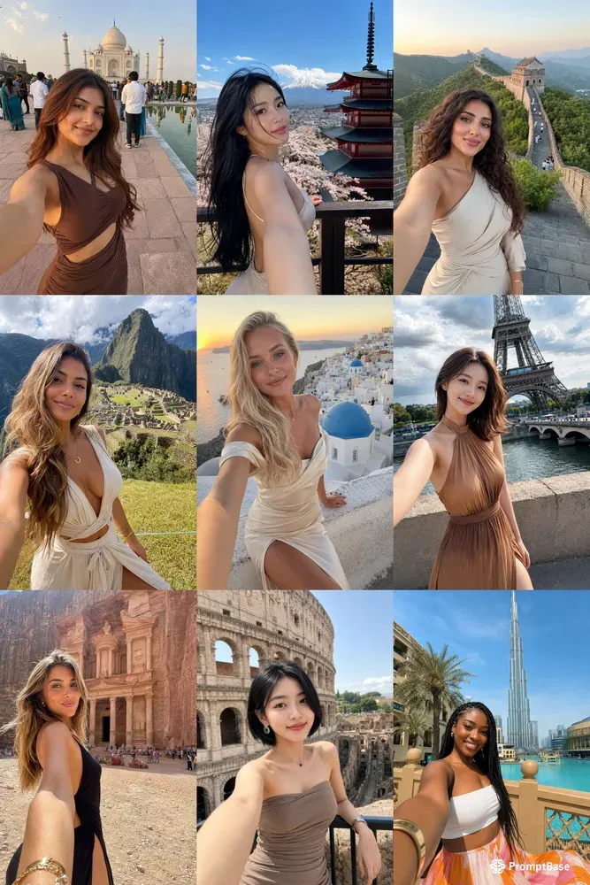 Viral Instagram Worthy Travel Selfies