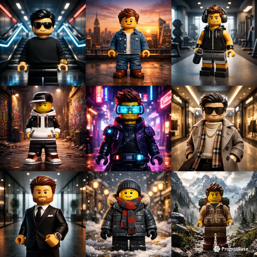 Lego Cinematic Characters