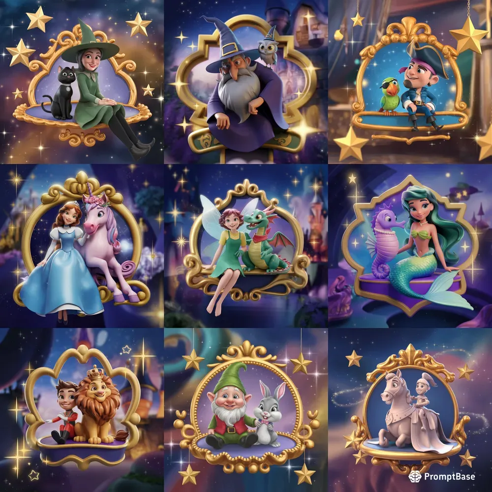 Magical Disneyinspired 3D Renders
