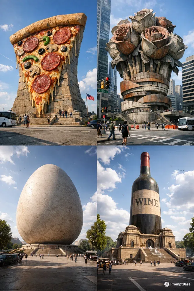 Monumental Object Transformations