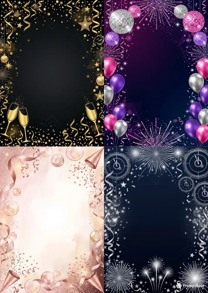 New Years Eve Party Invitation Designs