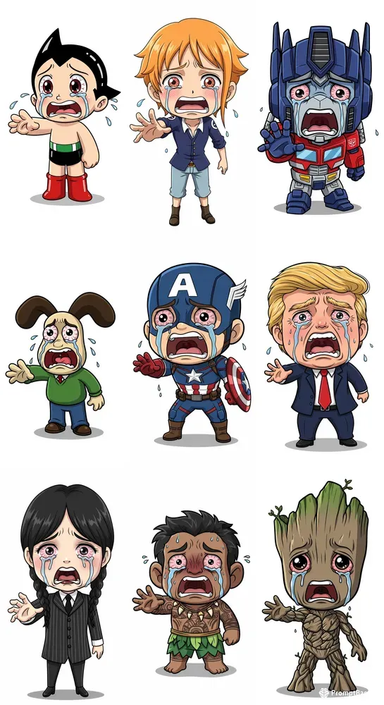 Emotional Chibi Meltdowns