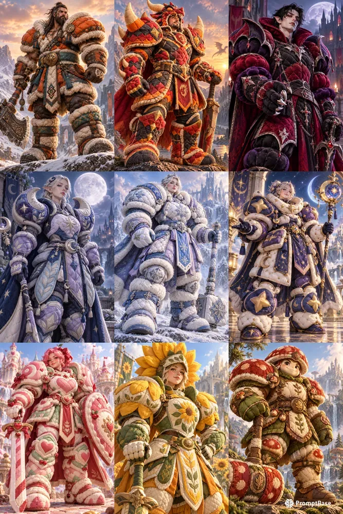 Puffy Armor Portrait Generator