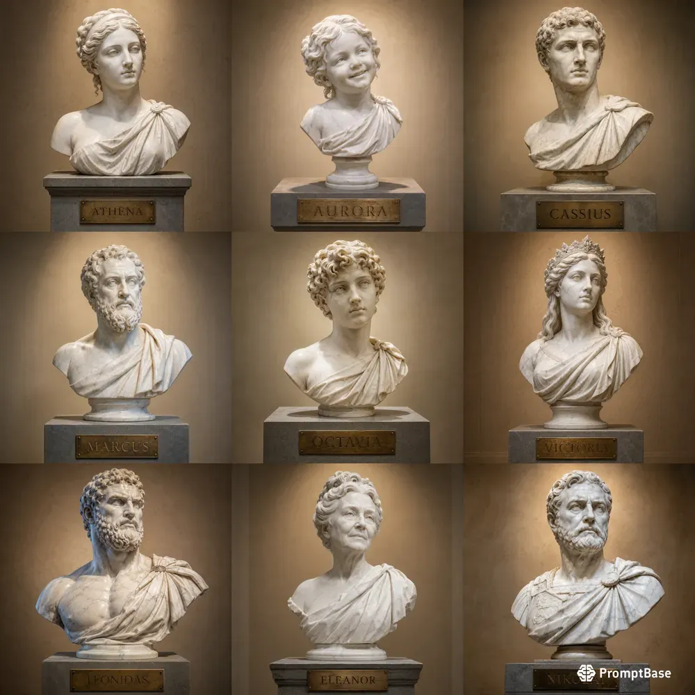 Marble Bust Statue Portrait Makers