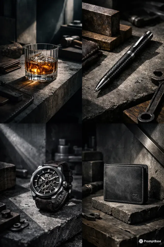 Refined Masculine Product Aesthetics