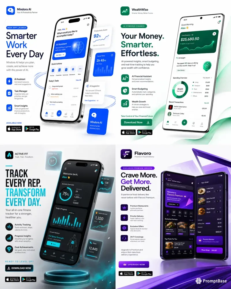 Mobile App Promotion Ad Generator