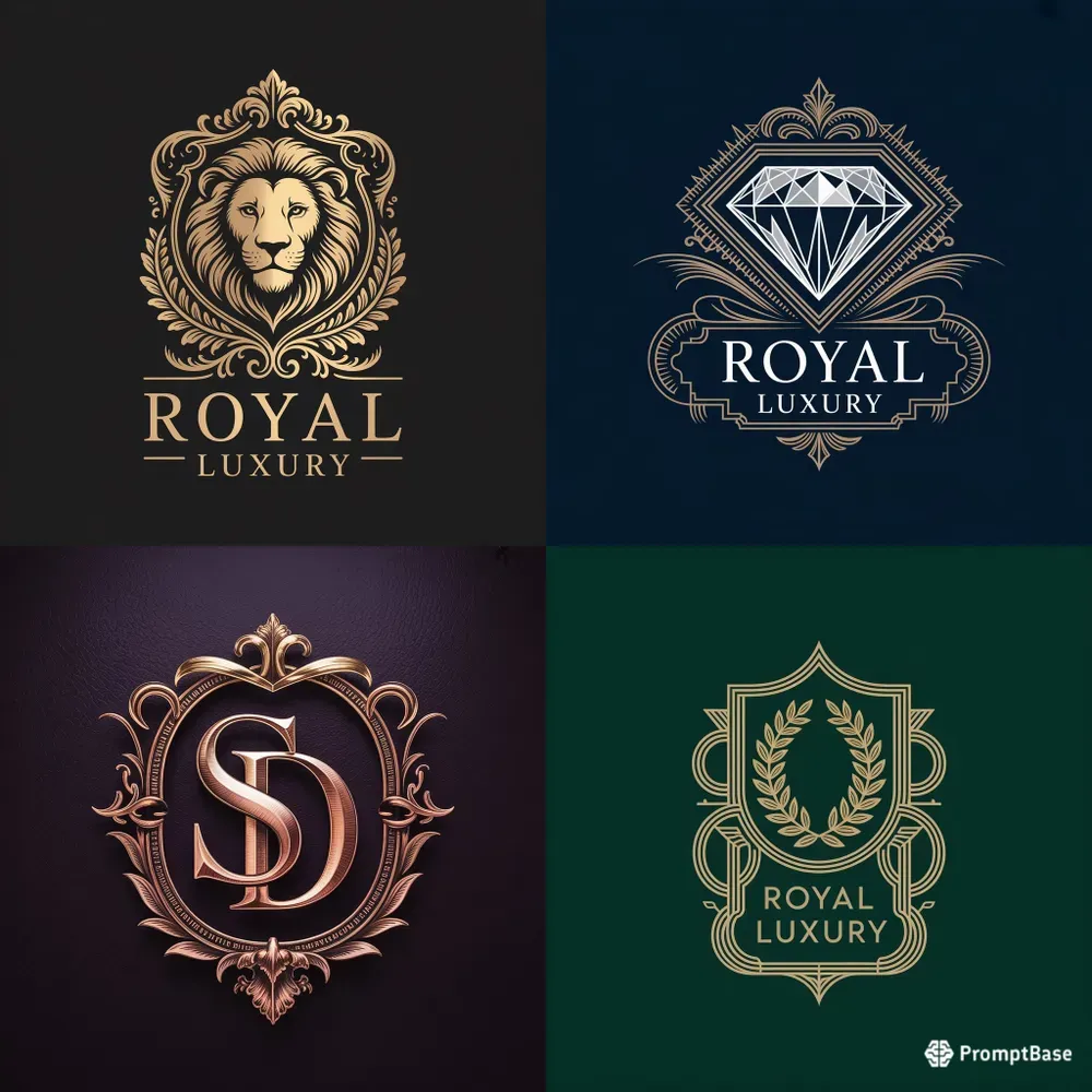 Luxury Vintage Emblem Logos