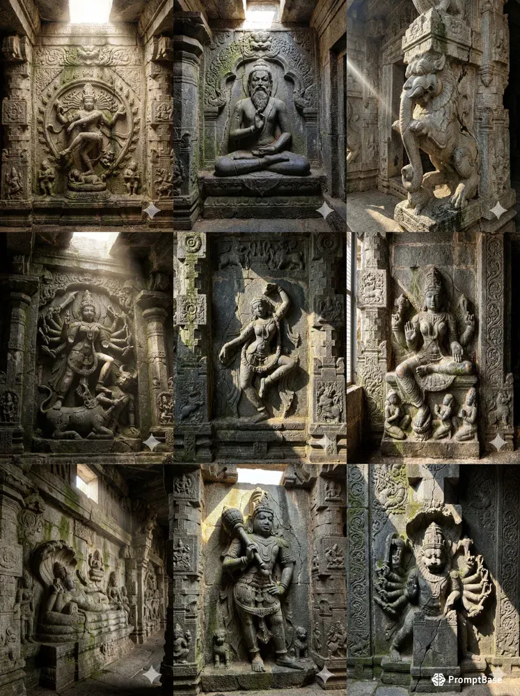 Ancient Hindu Stone Carvings