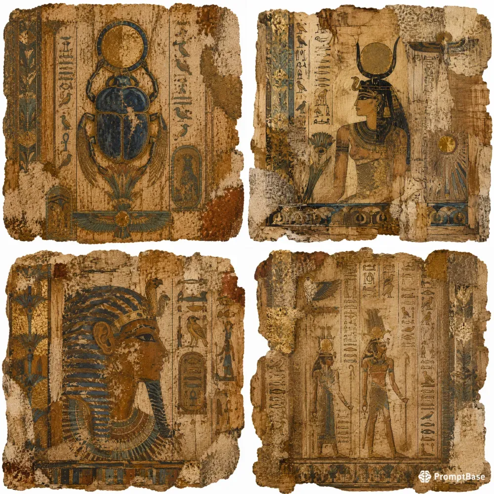 Junk Journal Ancient Egyptian Ephemera