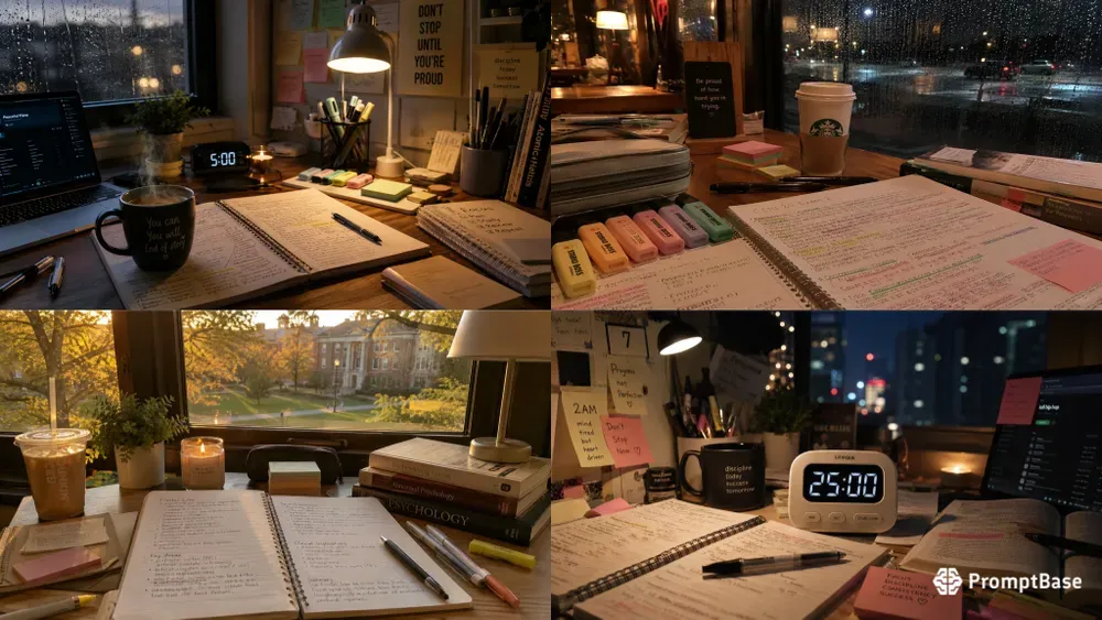 Study With Me Aesthetic Packs