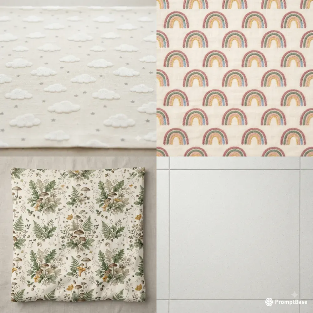 Nursery Textile Repeat Pattern Systems