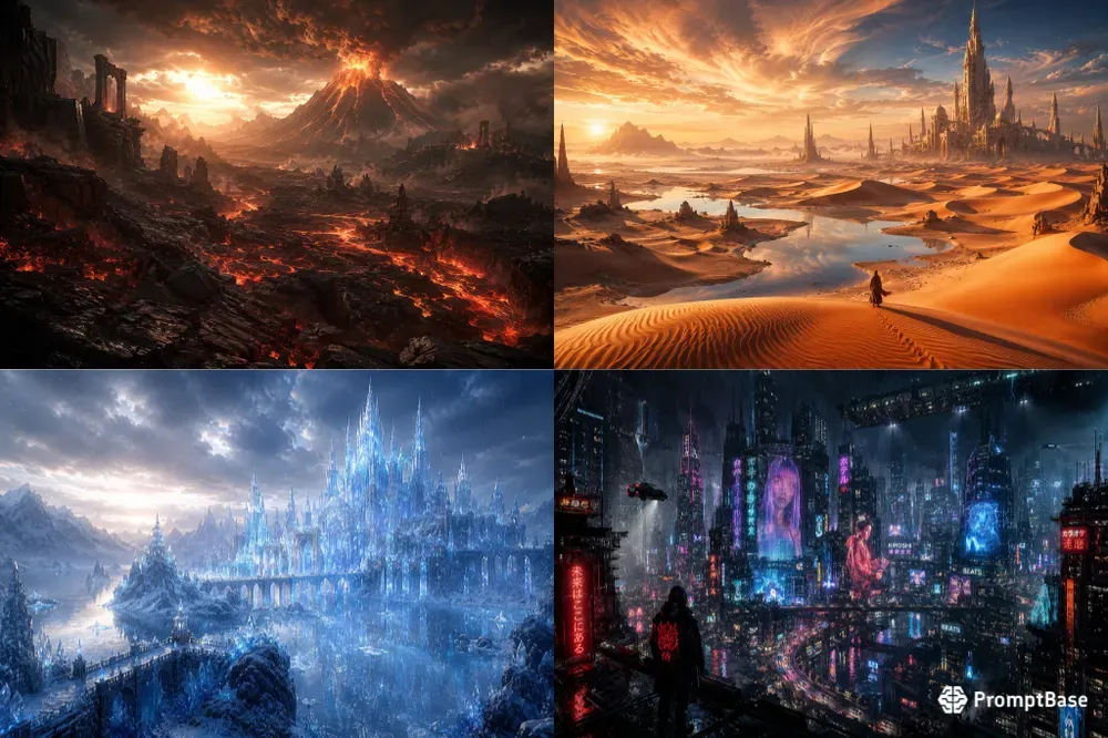 Epic Fantasy Landscapes
