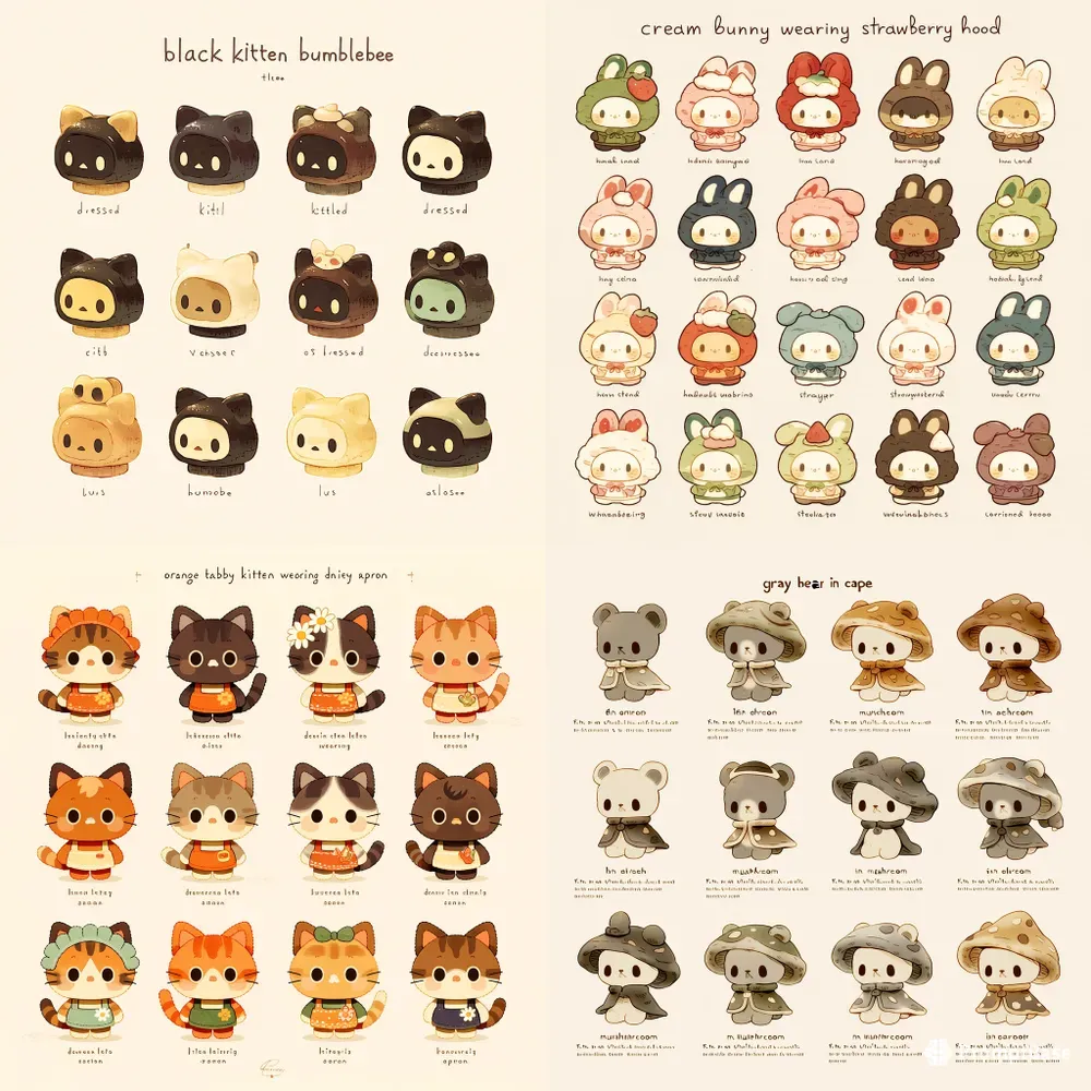 Kawaii Designer Vinyl Toy Generator