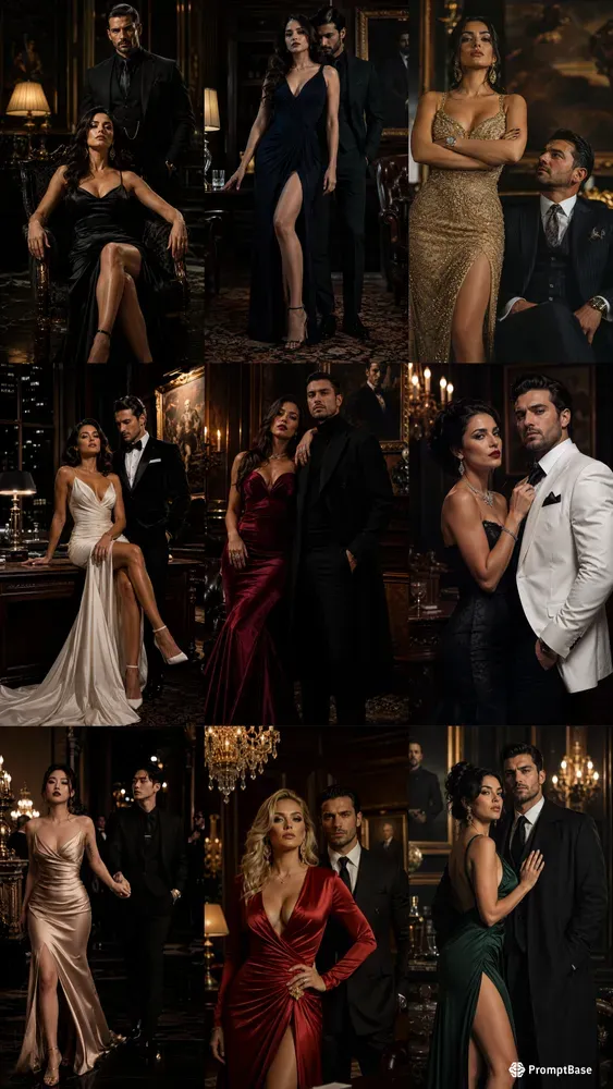 Mafia Boss Power Couple Photos