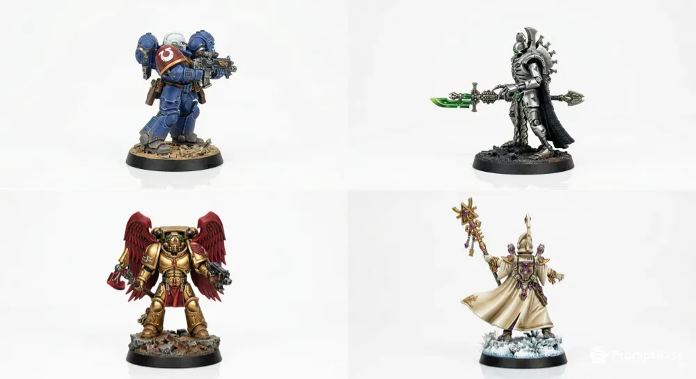 Hand Painted Warhammer 40k Miniatures