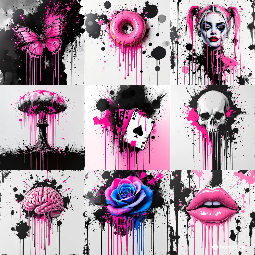 Modern Graffiti Pop Art Tshirt Designs