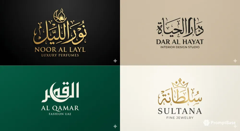 Arabic Calligraphy Logo Generator