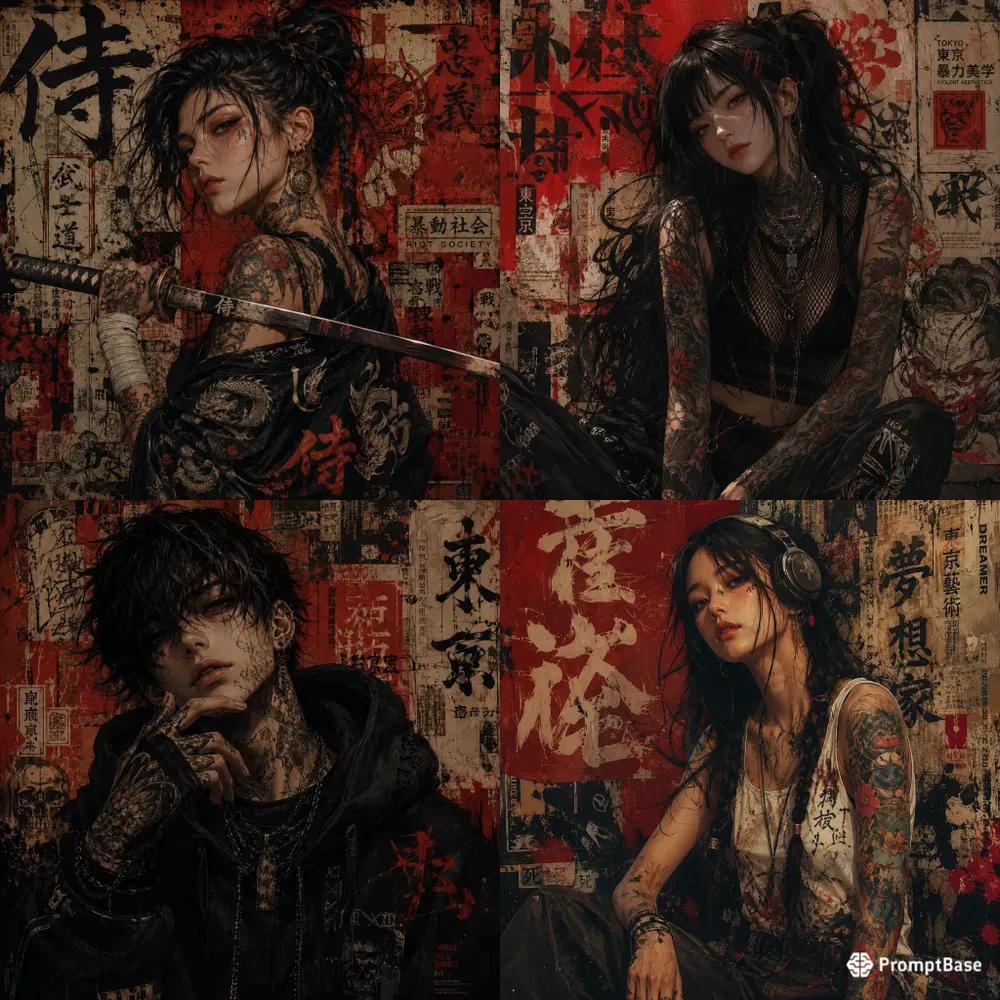 Neo Ink Urban Anime Collections