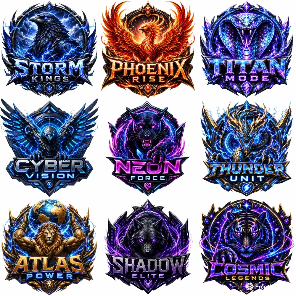 Premium Mascot Emblems