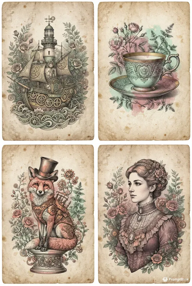 Victorian Engraving Art