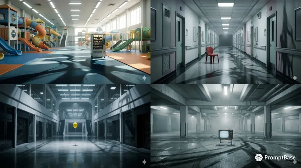 Surreal Concept Art Background Assets