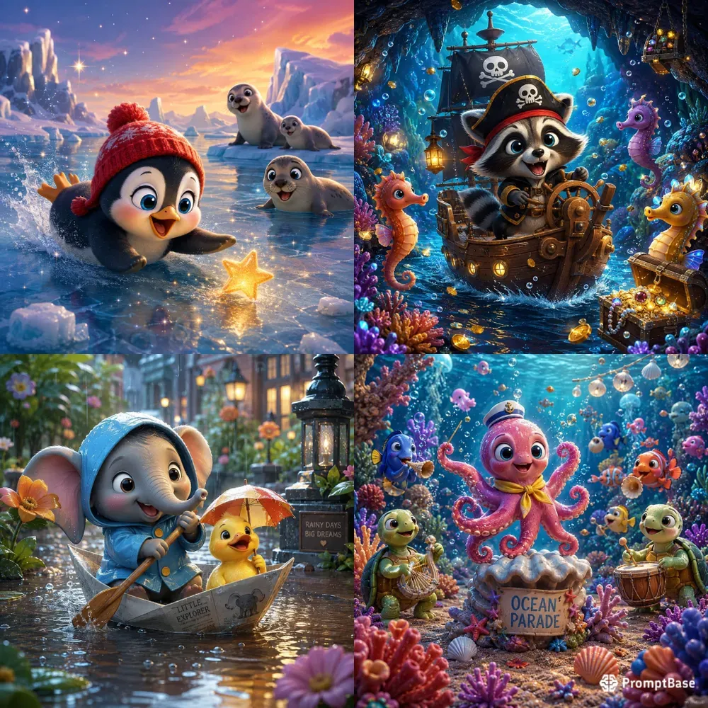 Magical Animal Scenes