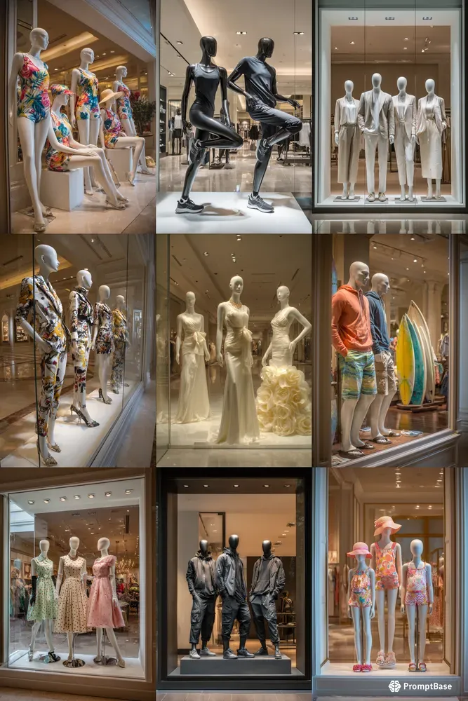 Retail Mannequin Displays