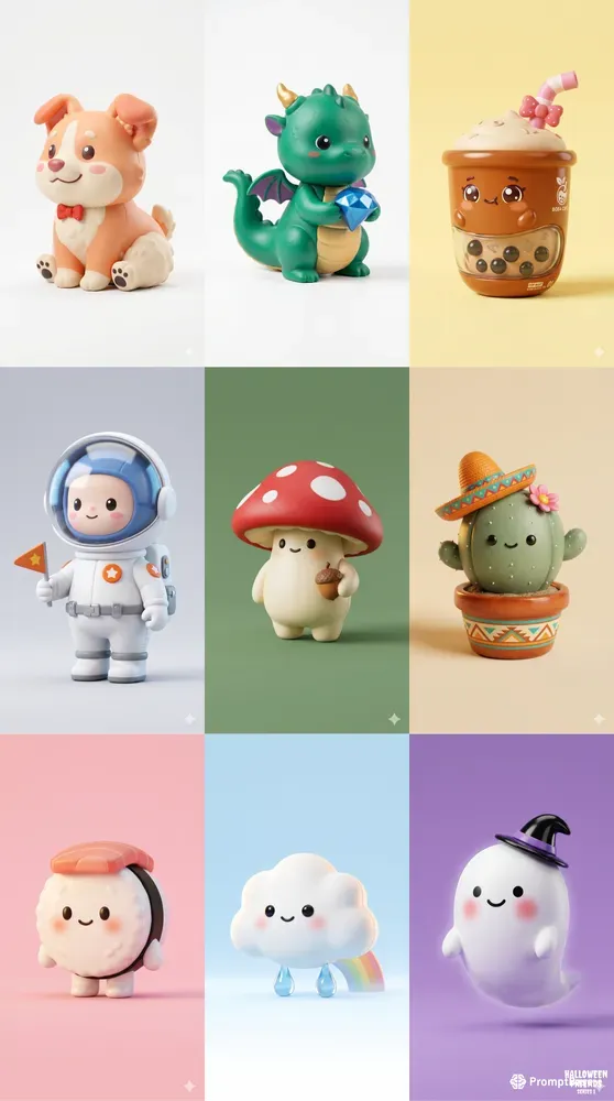 3D Vinyl Art Toys