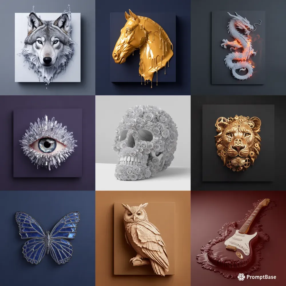 Hyperrealistic Object Transformations