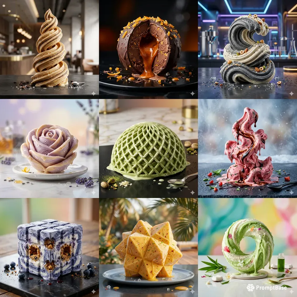 Futuristic Ice Cream Concepts