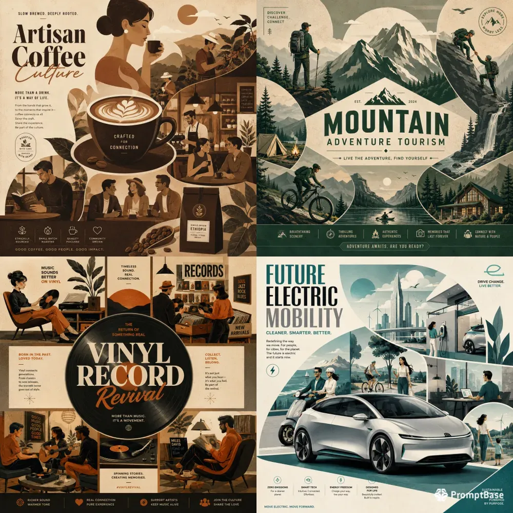 Lifestyle Universe Poster Series