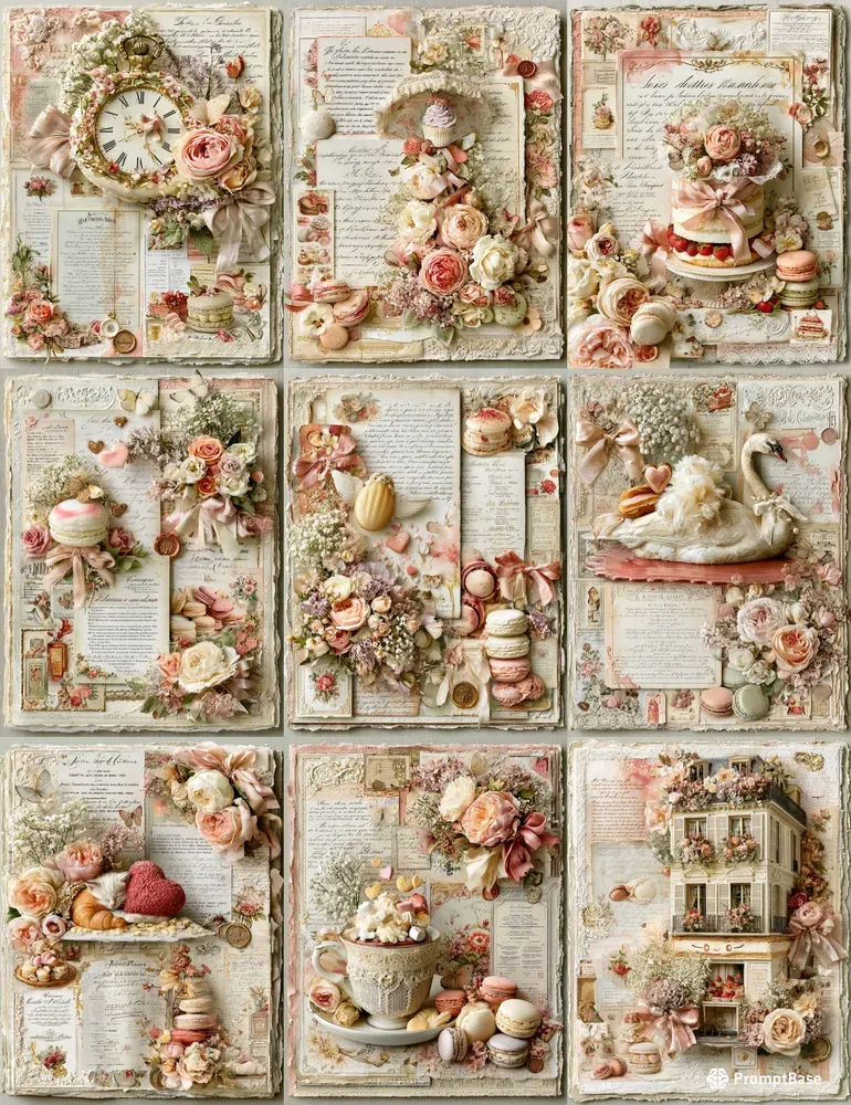 Patisserie Bloom Junk Journals