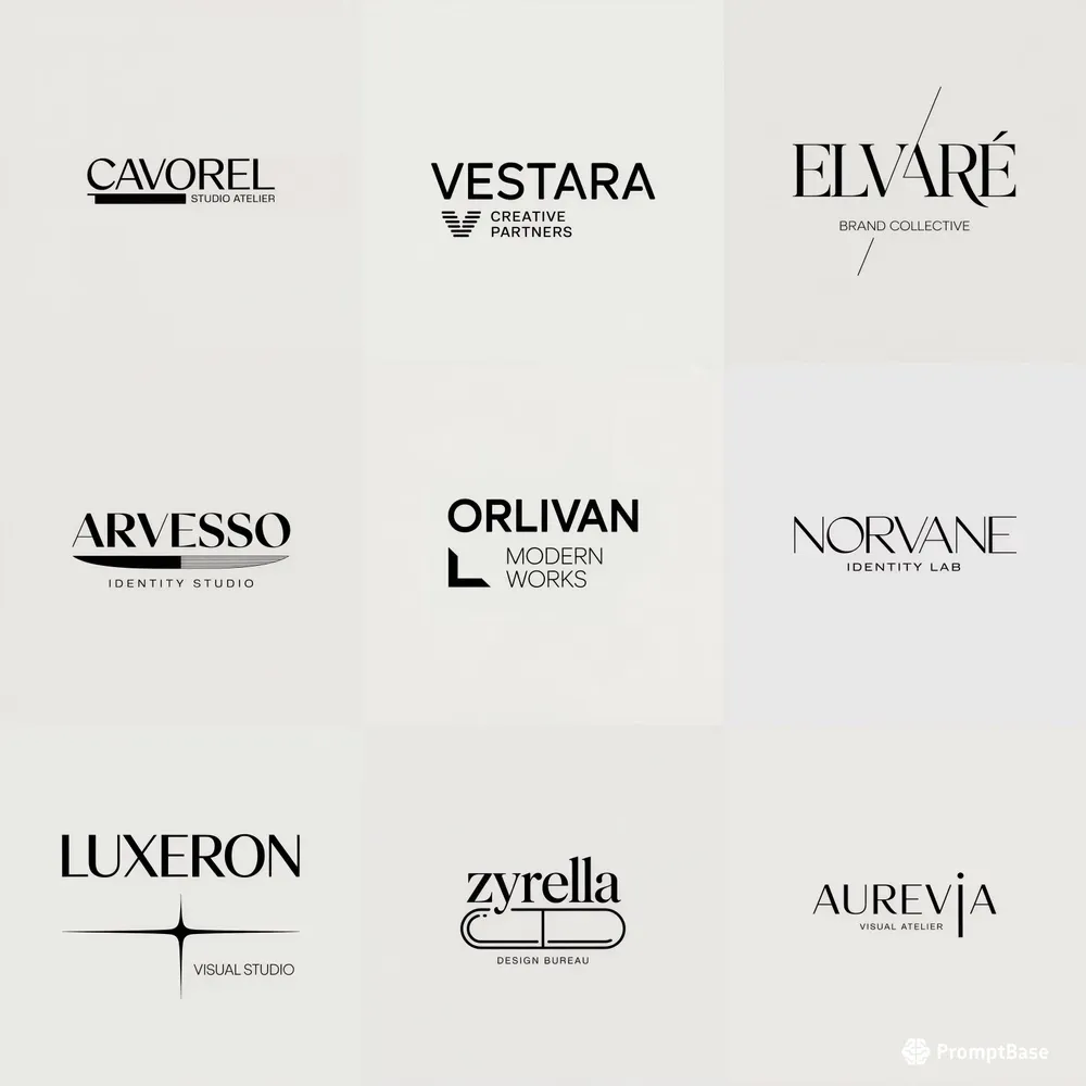 Premium Flat Logo Designs