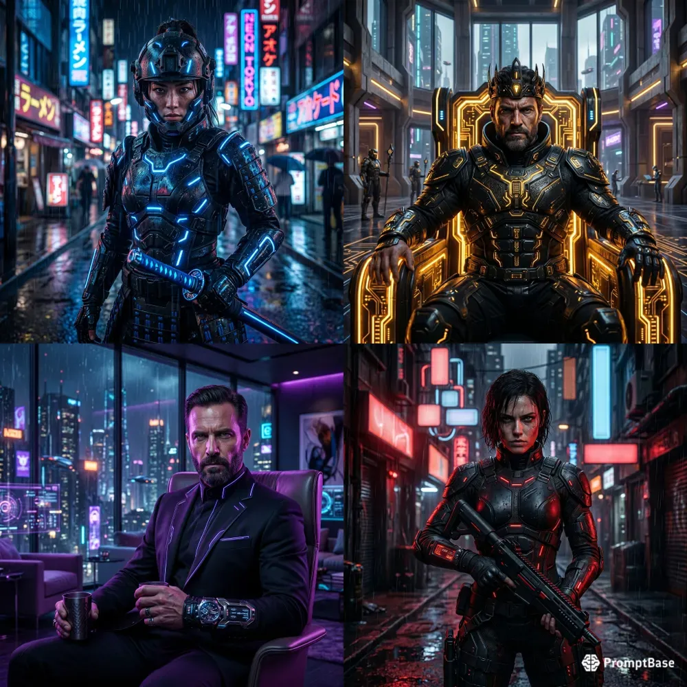 Cyberpunk Warriors