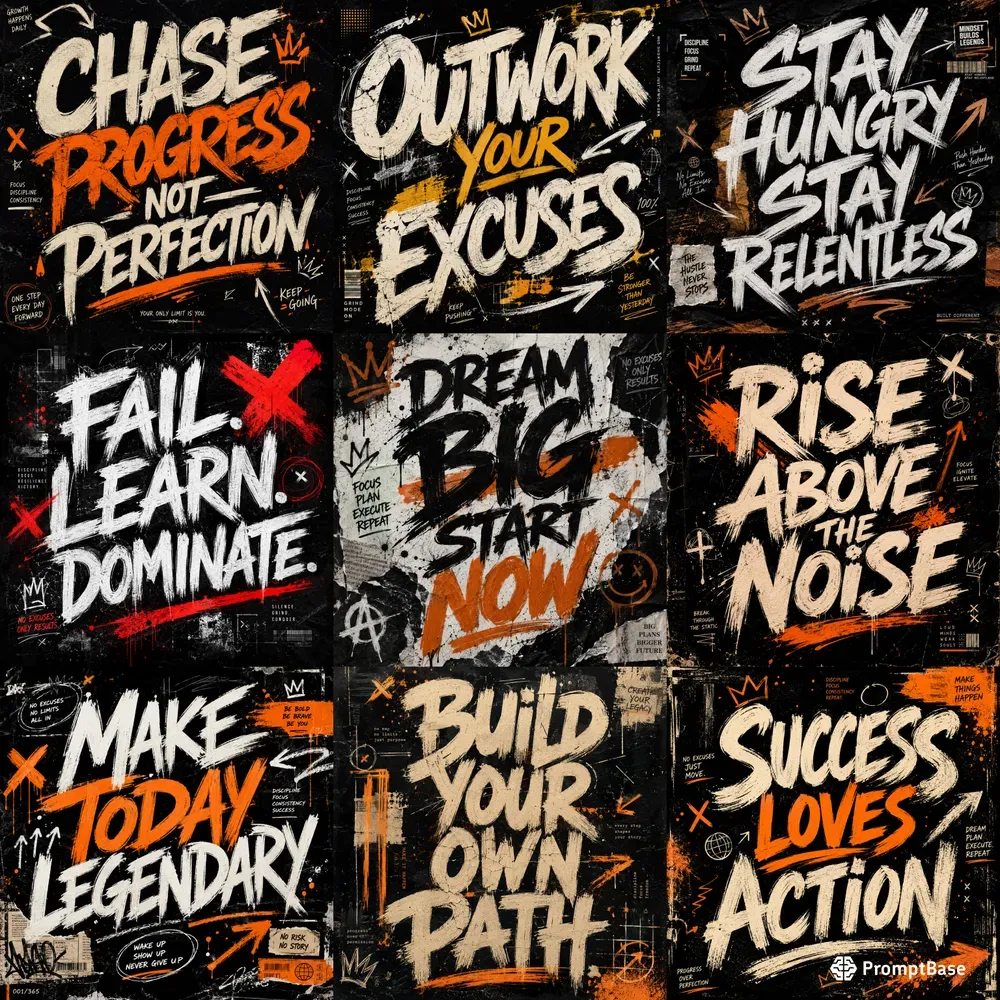 Urban Grunge Typography Packs