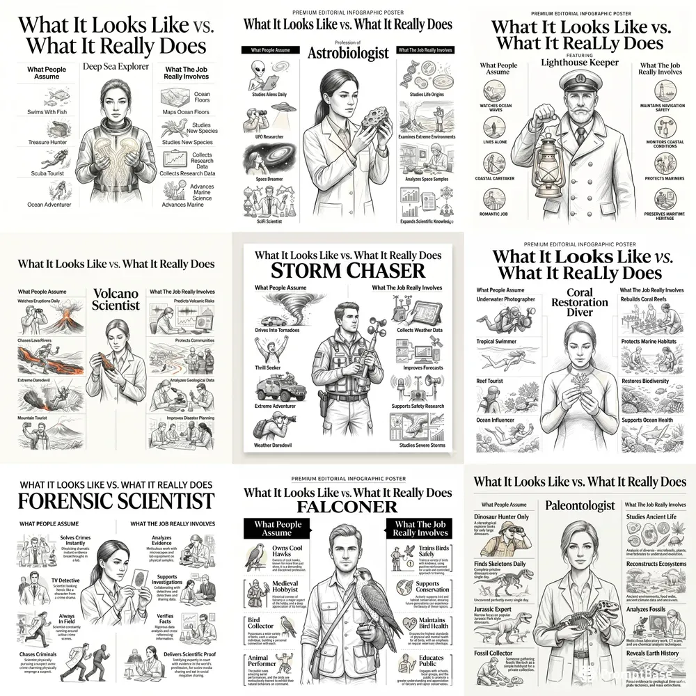 Career Myths Vs Realities Infographics