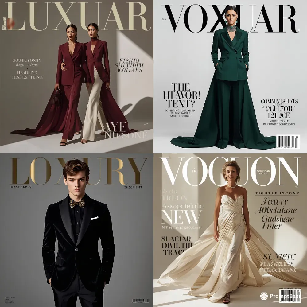 Luxury Editorial Covers