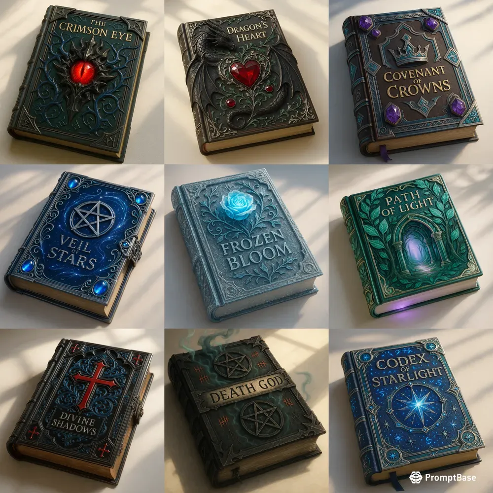 3d Fantasy Book Cover Generators