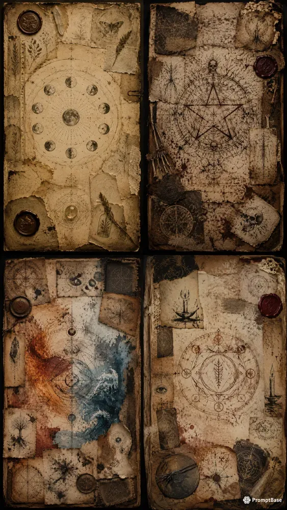 Junk Journal Magic Page Generator