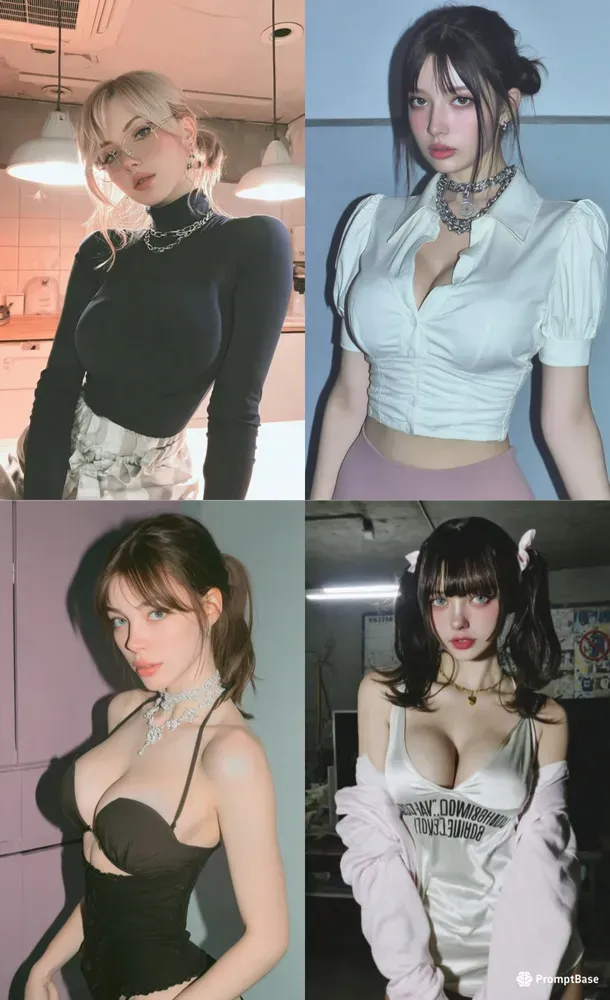 Realistic Girl Portraits