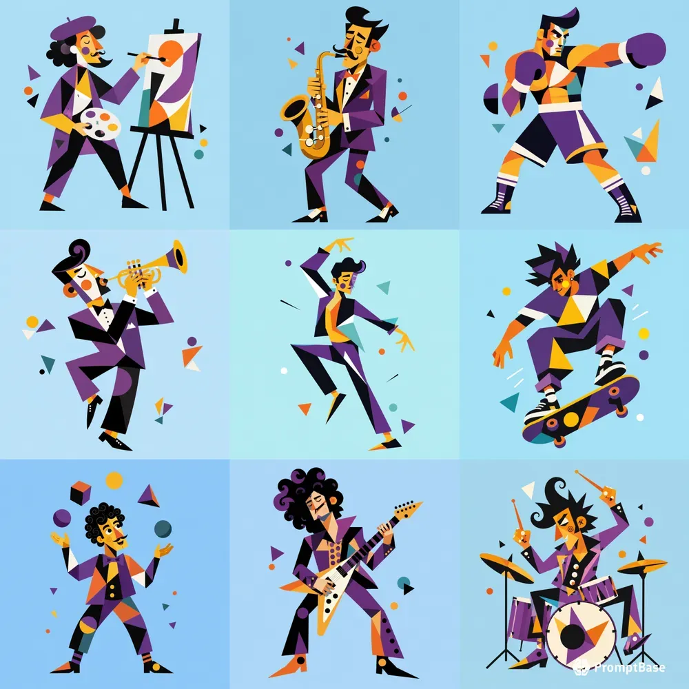 Geometric Action Characters