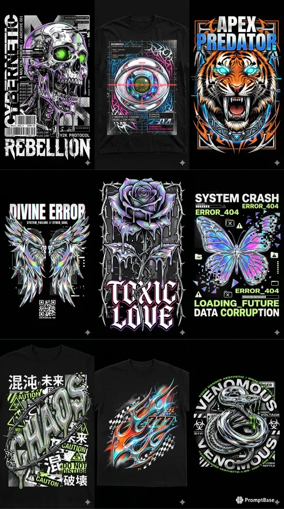 Y2k Acid Streetwear