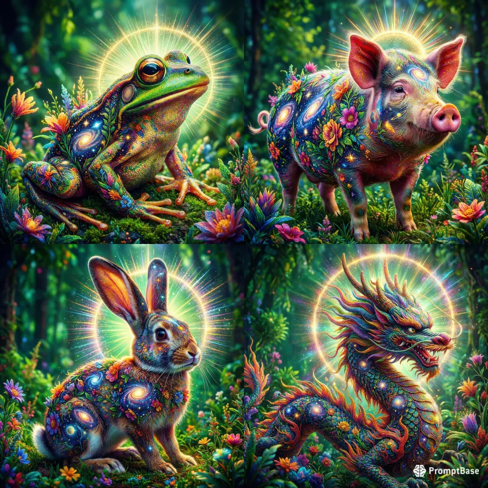 Celestial Vibrancy Artistry Collections