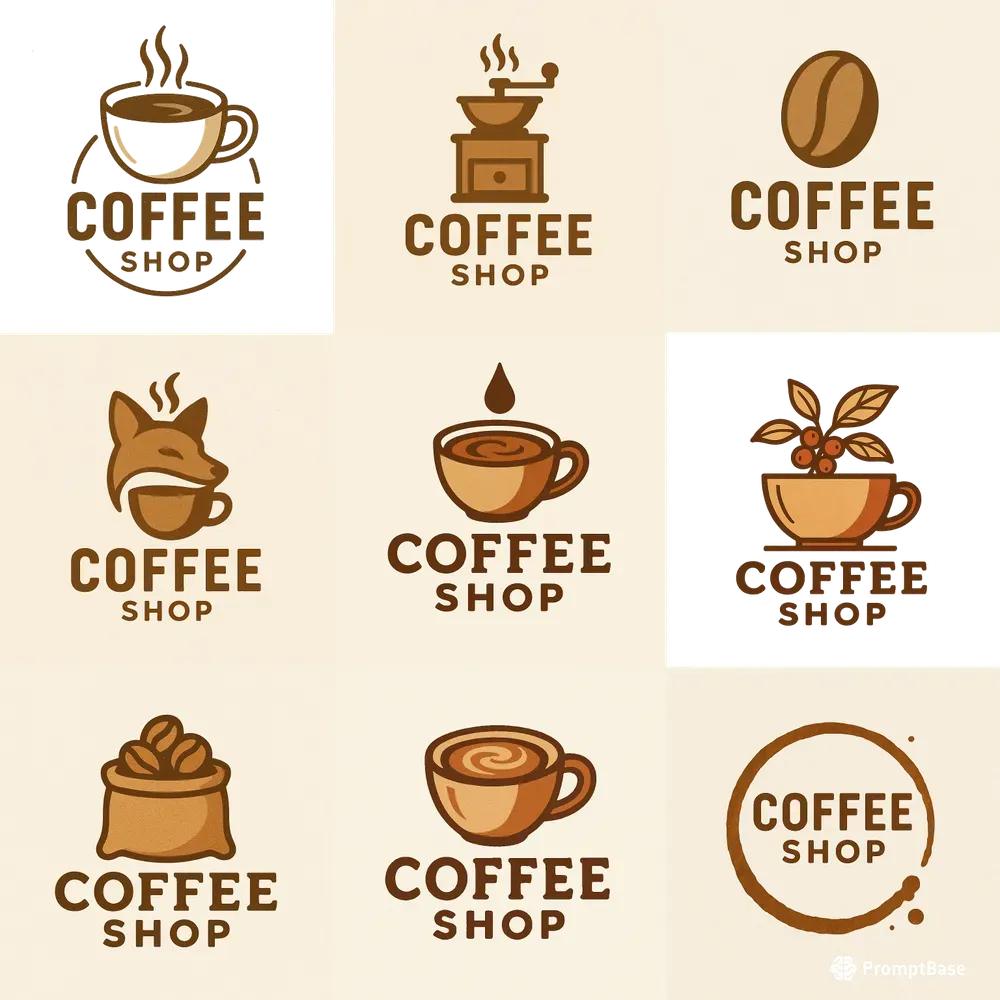 Ready Logos For Coffee Shops