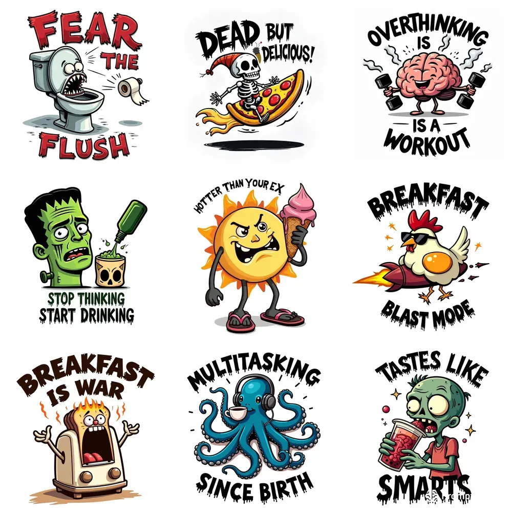 Dark Humor Tshirt Designs
