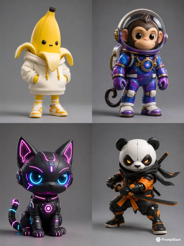 3D Premium Vinyl Art Figure Generator