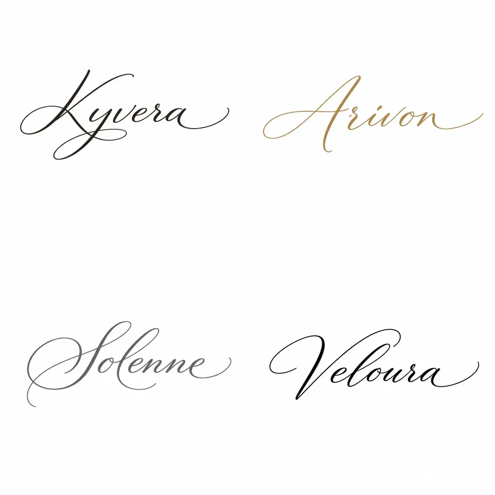 Signature Flow Script Logos