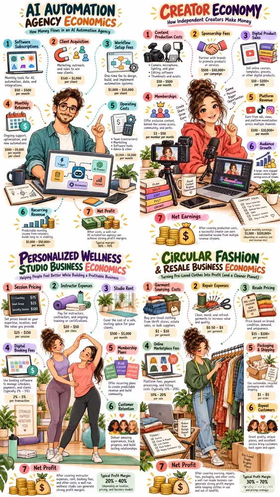 Business Economics Infographic Generator