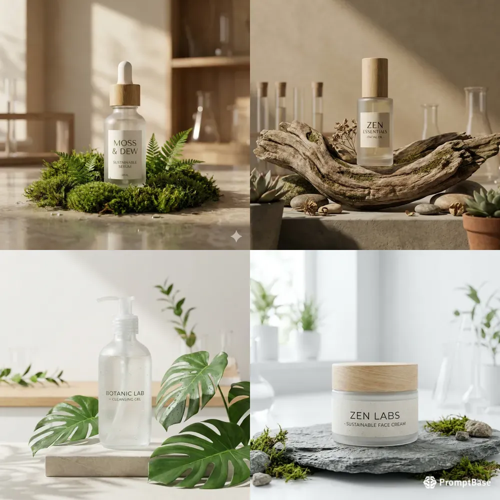 Hyperrealistic Biophilic Skincare
