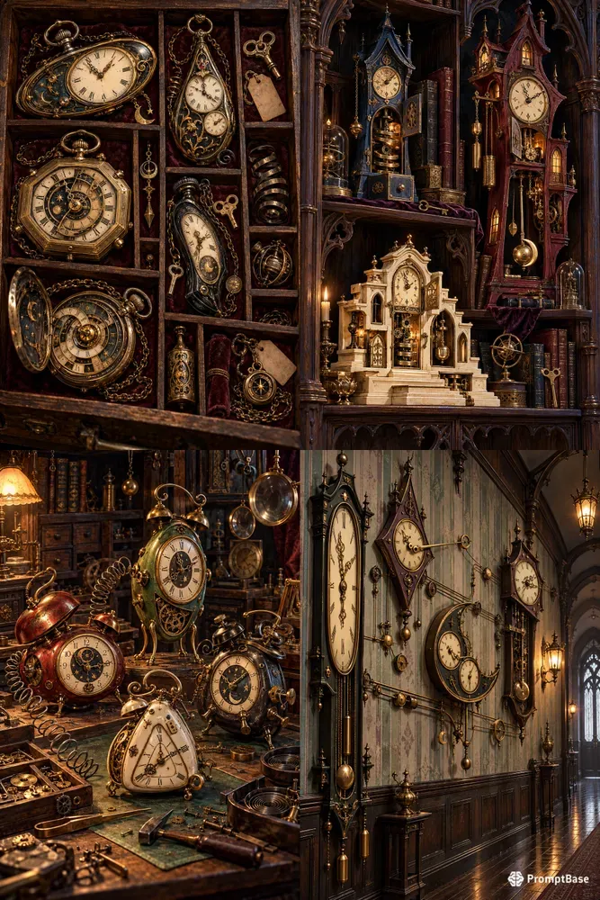 Crooked Gothic Clockwork Oddities